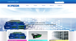 Desktop Screenshot of hopecom.com.cn